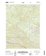 US Topo 7.5-minute map for Central City CO