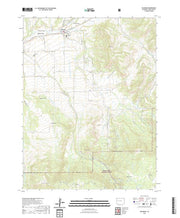 US Topo 7.5-minute map for Collbran CO