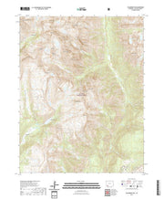 US Topo 7.5-minute map for Columbine Pass CO