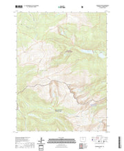 US Topo 7.5-minute map for Comanche Peak CO