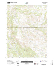 US Topo 7.5-minute map for Cover Mountain CO