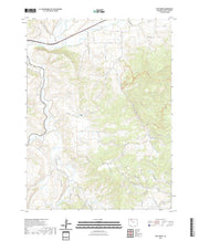 US Topo 7.5-minute map for Cow Creek CO