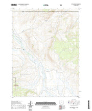 US Topo 7.5-minute map for Crazy Mountain COWY