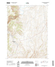 US Topo 7.5-minute map for Cross Mountain Canyon CO