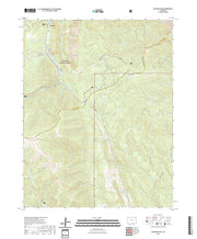 US Topo 7.5-minute map for Cucharas Pass CO
