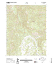 US Topo 7.5-minute map for Curley Peak CO