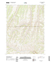 US Topo 7.5-minute map for Cutoff Gulch CO