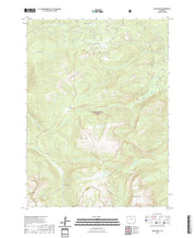 US Topo 7.5-minute map for Davis Peak CO