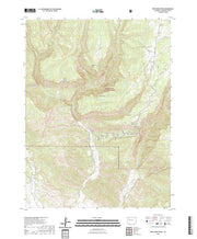 US Topo 7.5-minute map for Deep Creek Point CO