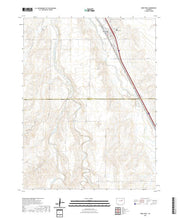 US Topo 7.5-minute map for Deer Trail CO