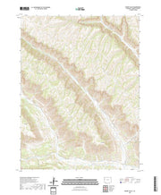 US Topo 7.5-minute map for Desert Gulch CO