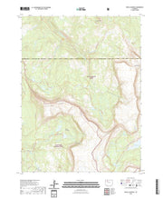 US Topo 7.5-minute map for Devils Causeway CO