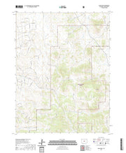 US Topo 7.5-minute map for Dicks Peak CO