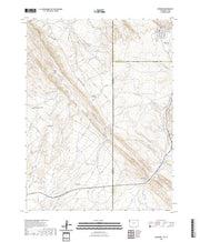 US Topo 7.5-minute map for Dinosaur COUT