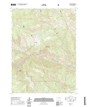 US Topo 7.5-minute map for Drake CO