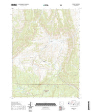 US Topo 7.5-minute map for Dunckley CO