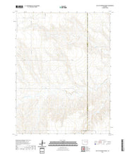 US Topo 7.5-minute map for East of Sevenmile Ranch CO