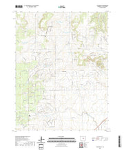 US Topo 7.5-minute map for Eastonville CO