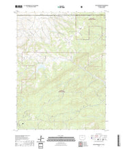 US Topo 7.5-minute map for Eaton Reservoir COWY