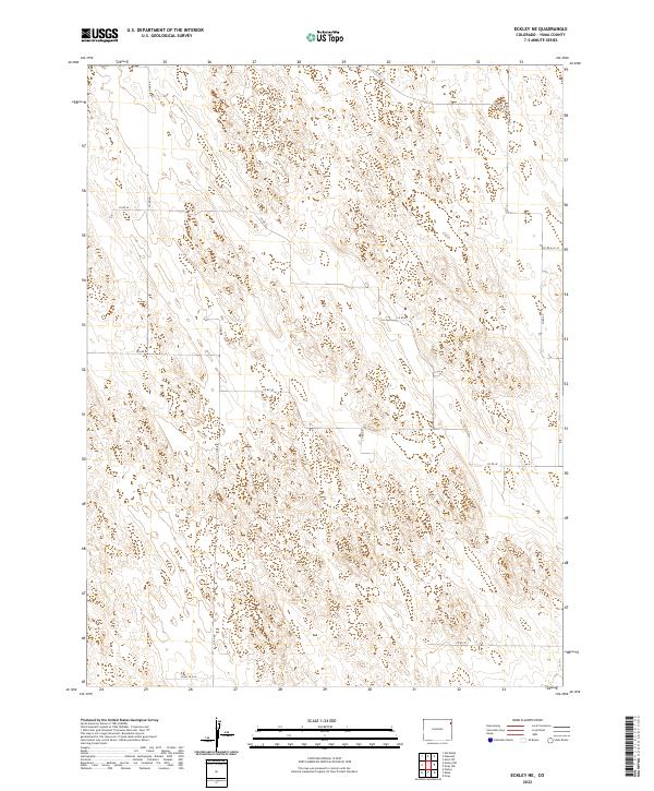 US Topo 7.5-minute map for Eckley NE CO