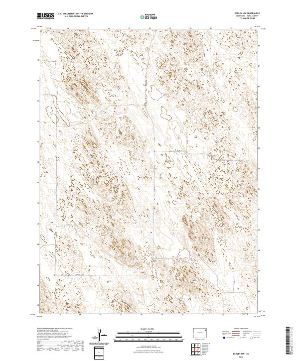 US Topo 7.5-minute map for Eckley NW CO