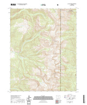 US Topo 7.5-minute map for El Valle Creek CO