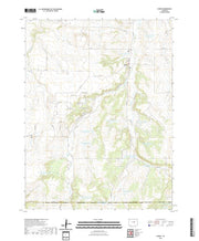 US Topo 7.5-minute map for Elbert CO