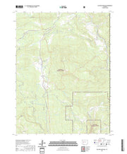 US Topo 7.5-minute map for Electric Mountain CO