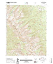 US Topo 7.5-minute map for Electric Peak CO