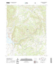 US Topo 7.5-minute map for Elevenmile Canyon CO