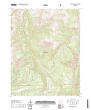 US Topo 7.5-minute map for Engineer Mountain CO