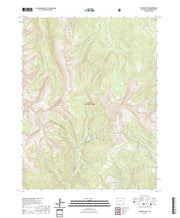 US Topo 7.5-minute map for Fairview Peak CO