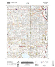 US Topo 7.5-minute map for Fort Logan CO