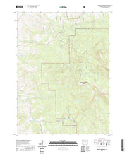 US Topo 7.5-minute map for Freeman Reservoir CO