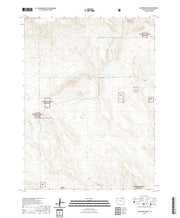 US Topo 7.5-minute map for Gatehook Spring CO