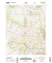 US Topo 7.5-minute map for Glade Mountain CO