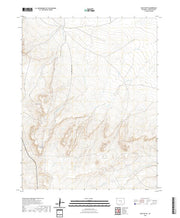 US Topo 7.5-minute map for Goat Butte CO