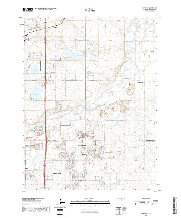 US Topo 7.5-minute map for Gowanda CO