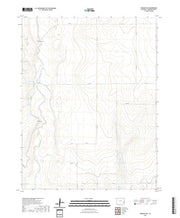 US Topo 7.5-minute map for Granada NW CO