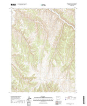 US Topo 7.5-minute map for Greasewood Gulch CO