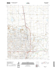 US Topo 7.5-minute map for Greeley CO