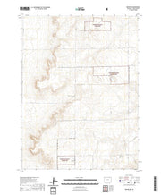 US Topo 7.5-minute map for Grover NE CO