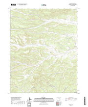 US Topo 7.5-minute map for Gulnare CO