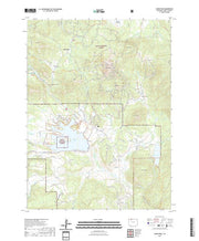 US Topo 7.5-minute map for Hahns Peak CO