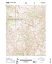 US Topo 7.5-minute map for Handies Peak CO