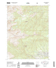 US Topo 7.5-minute map for Harris Park CO