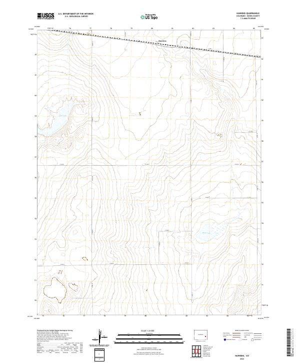 US Topo 7.5-minute map for Hawkins CO