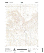 US Topo 7.5-minute map for Haystack Butte CO