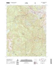US Topo 7.5-minute map for Manitou Springs CO