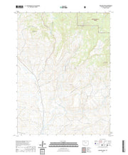 US Topo 7.5-minute map for McInturf Mesa CO
